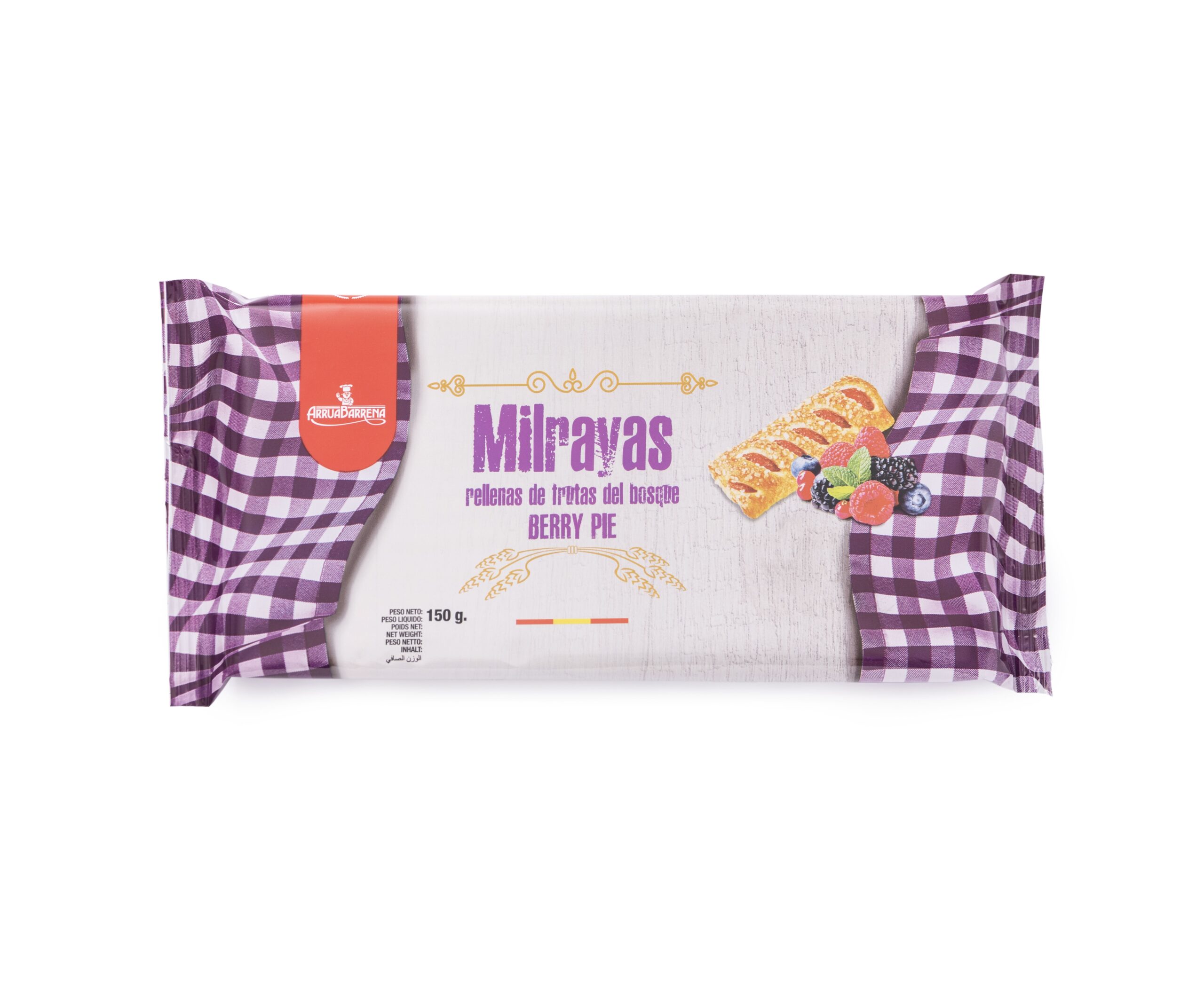 Milraya frutas bosque 150 g